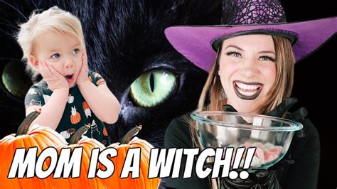 Mom witch getup